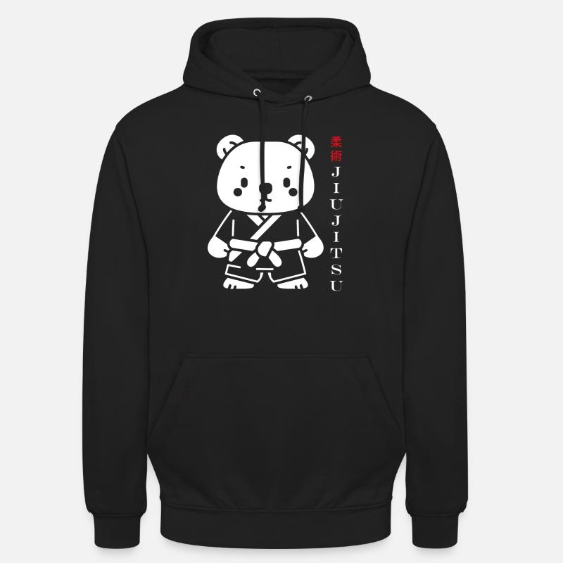 Jiu Jitsu - Sweat-shirt à capuche unisexe - noir