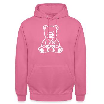 Jiu Jitsu - Unisex Hoodie - Pink - Vorne - Alina (178cm) & Michal (187cm)