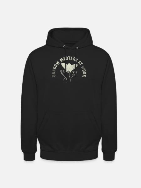 Shadow Puppetry World Enchantment - Unisex Hoodie - black