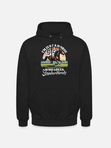 I Love Trotter Saying - Unisex Hoodie - black