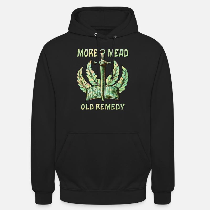 ÉPÉE RENAISSANCE PLUS D’HYDROMEL - Sweat-shirt à capuche unisexe - noir