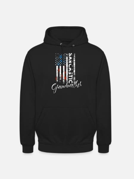 Sarkastische Grossmutter - Unisex Hoodie - Schwarz