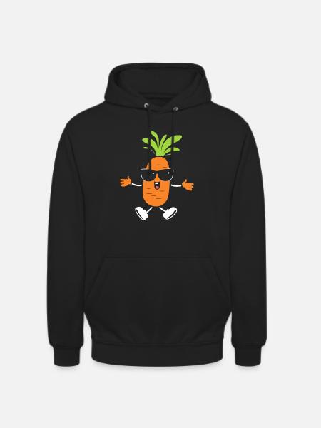 Carrot - Unisex Hoodie - black