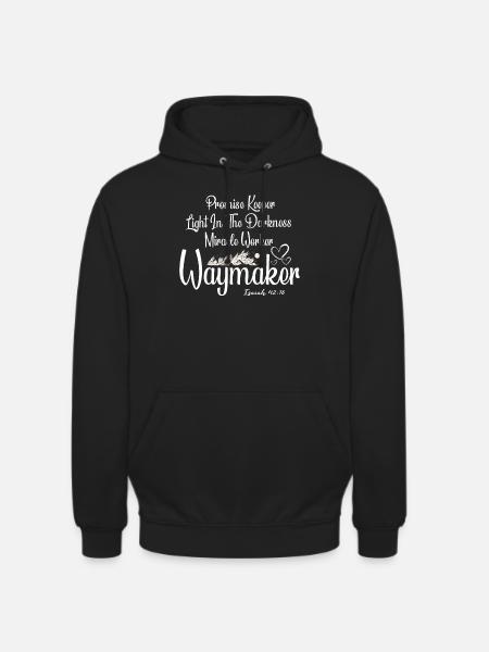 Wegweiser, Versprechenshüter, Wundertäter - Unisex Hoodie - Schwarz