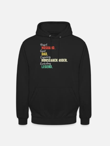 Rider Rider Dad - Unisex Hoodie - black
