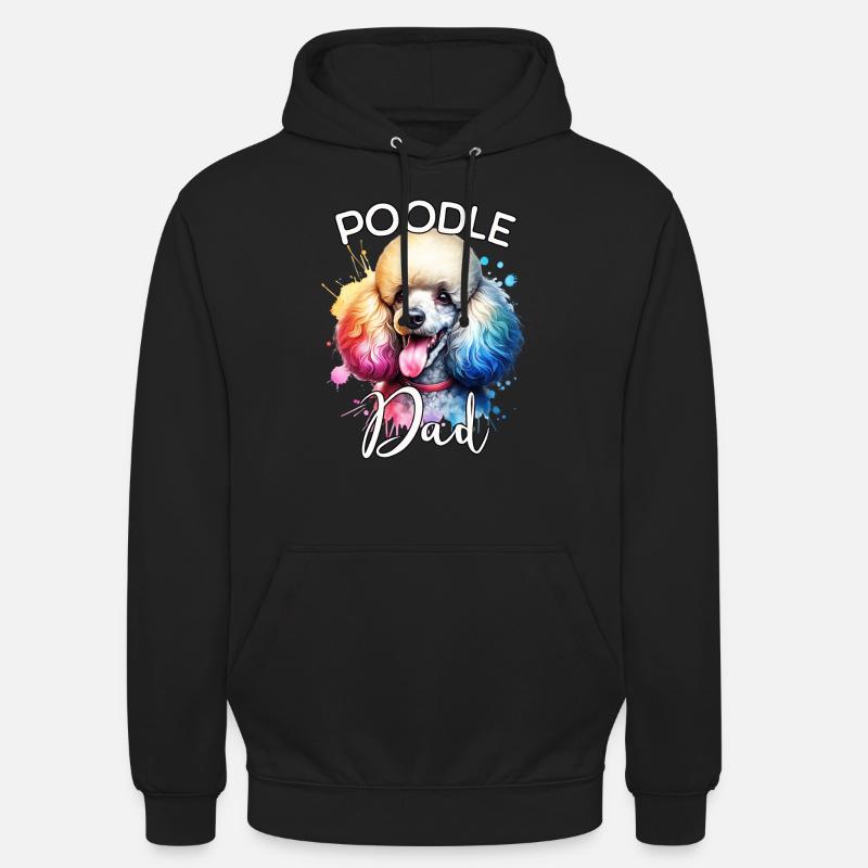 Poodle Dad - Unisex Hoodie - black