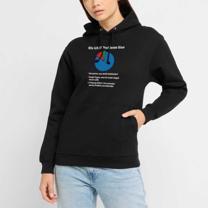 How To Solve IT Problems PC Nerd Funny Gift Unisex Hoodie