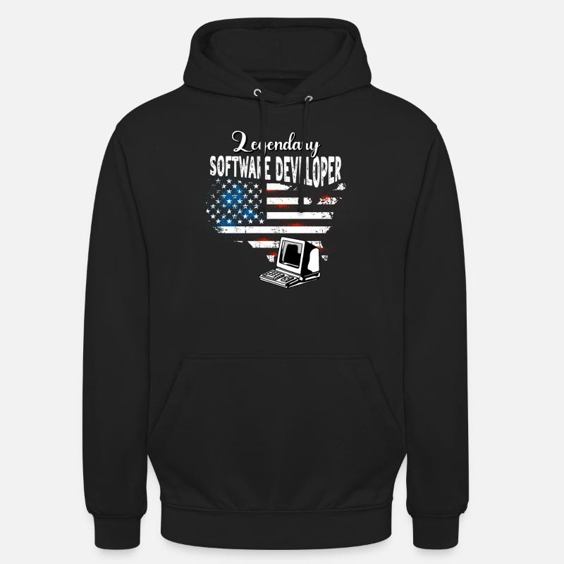 Software Developer US - Unisex Hoodie - black