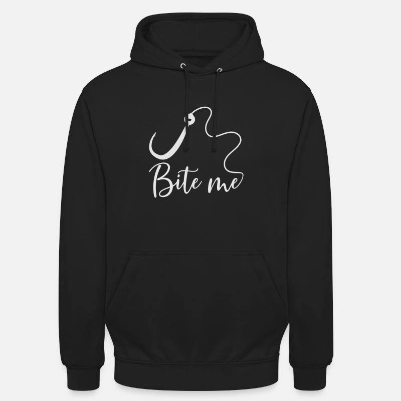 Mordez-moi - Sweat-shirt à capuche unisexe - noir