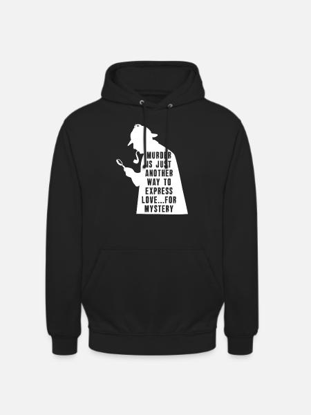 Murder Mystery Dinner Fun Night - Unisex Hoodie - black