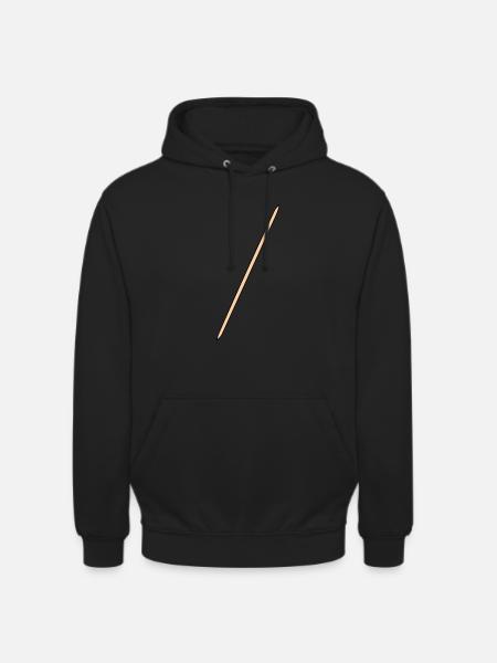 toothpick - Unisex Hoodie - black