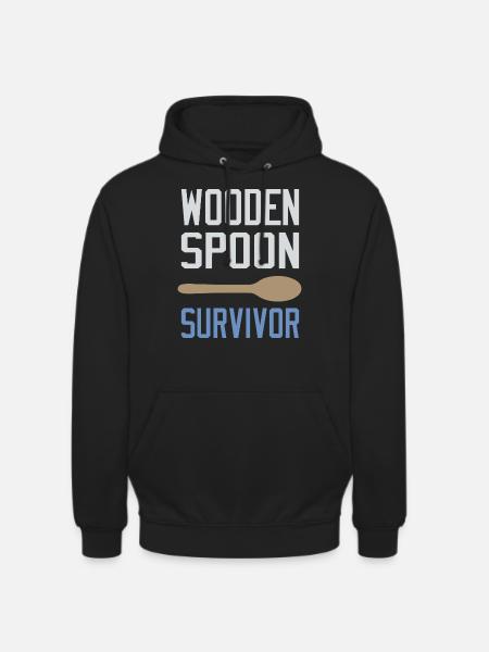 Wooden Spoon Survivor - Unisex Hoodie - black