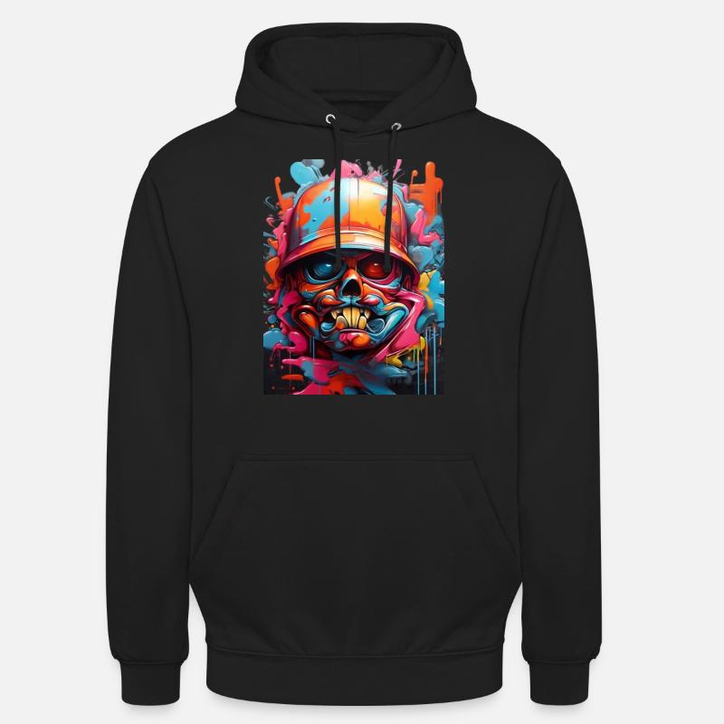 Graffiti-Stil3 - Unisex Hoodie - Schwarz