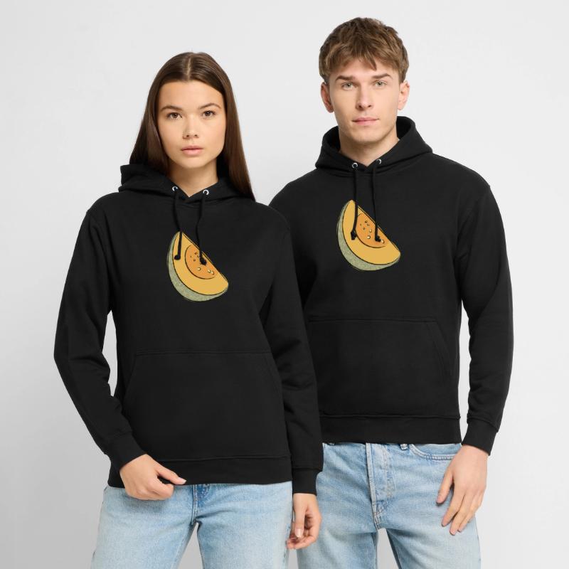 Melon d’été pastèque Pastèque Sweat-shirt à capuche unisexe