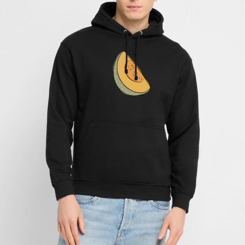 Melon d’été pastèque Pastèque Sweat-shirt à capuche unisexe