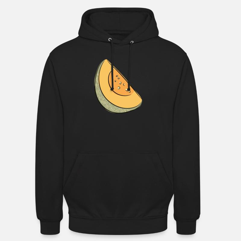 Melon d’été pastèque Pastèque - Sweat-shirt à capuche unisexe - noir