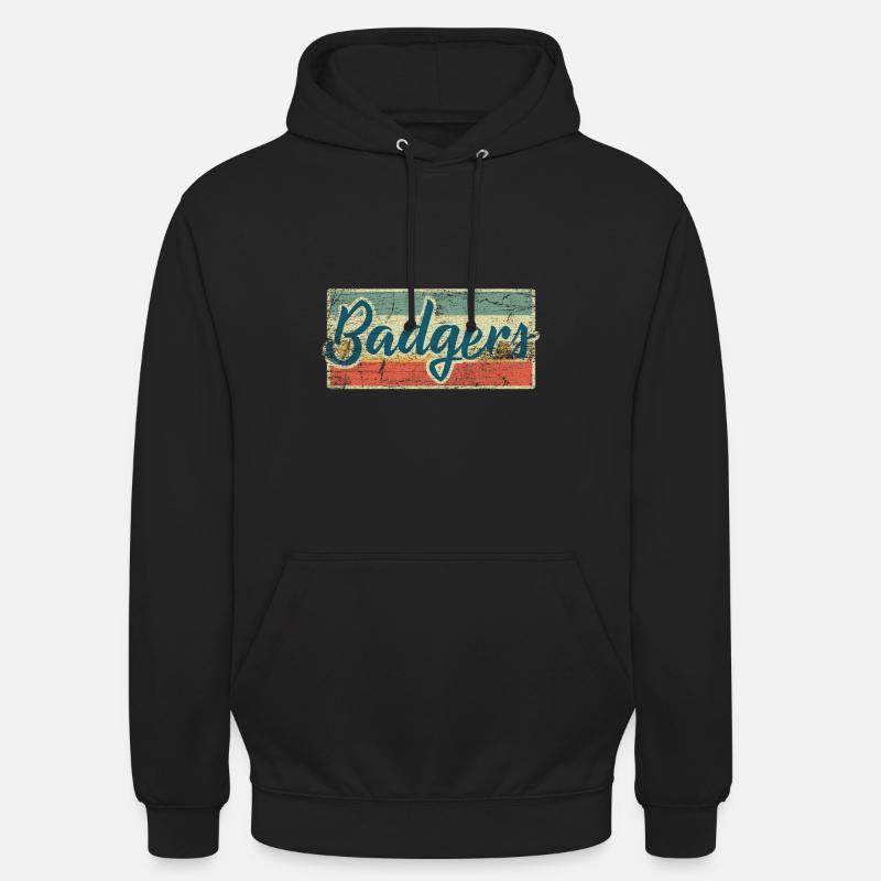 Dachs - Unisex Hoodie - Schwarz