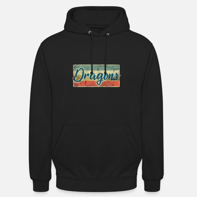 Drachen - Unisex Hoodie - Schwarz