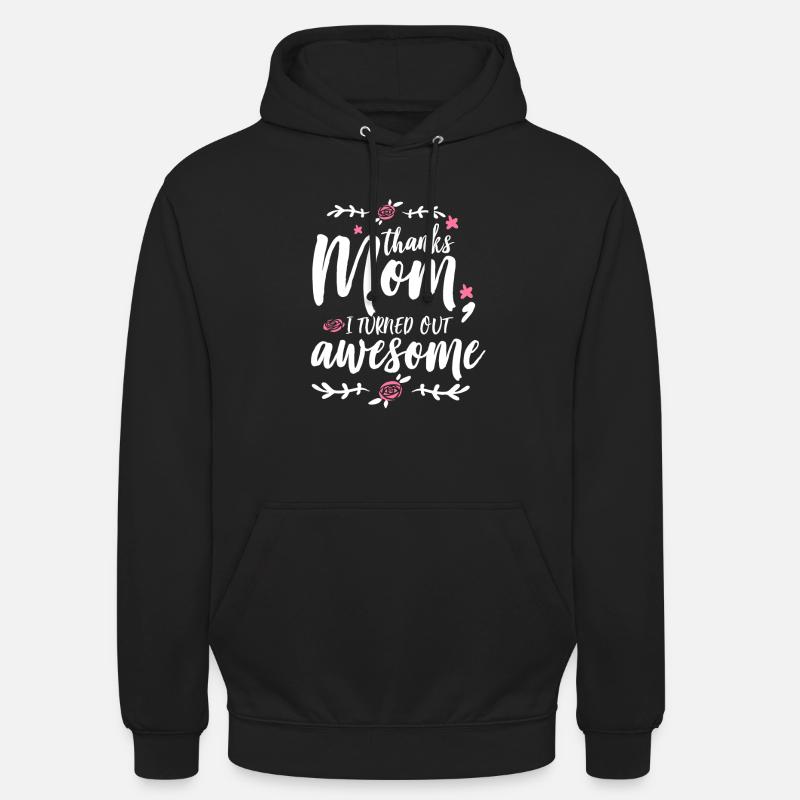 Mutter Selbstbewusstsein - Unisex Hoodie - Schwarz
