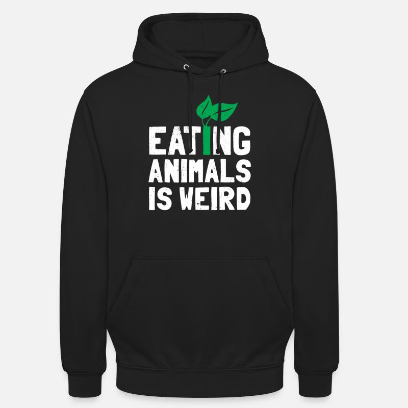 Vegetarier - Unisex Hoodie - Schwarz