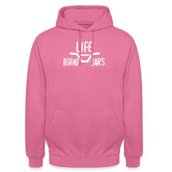 Cycling Farad - Unisex Hoodie - pink - Front - Alina (178cm) & Michal (187cm)