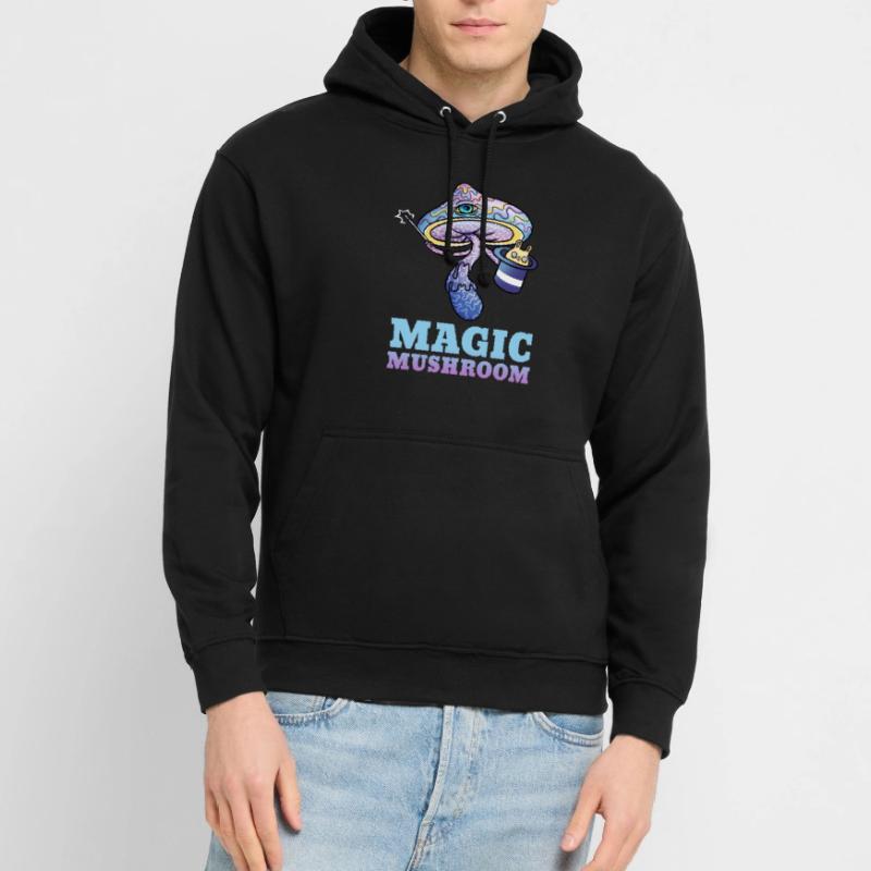 Trippy Psilocybin Toadstool Gift Psy & Goa Sweat-shirt à capuche unisexe
