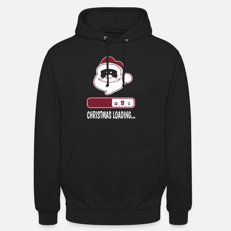 CHRISTMAS LOADING..... - Unisex Hoodie - Schwarz