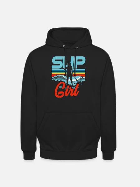 SUP Mädchen - Unisex Hoodie - Schwarz