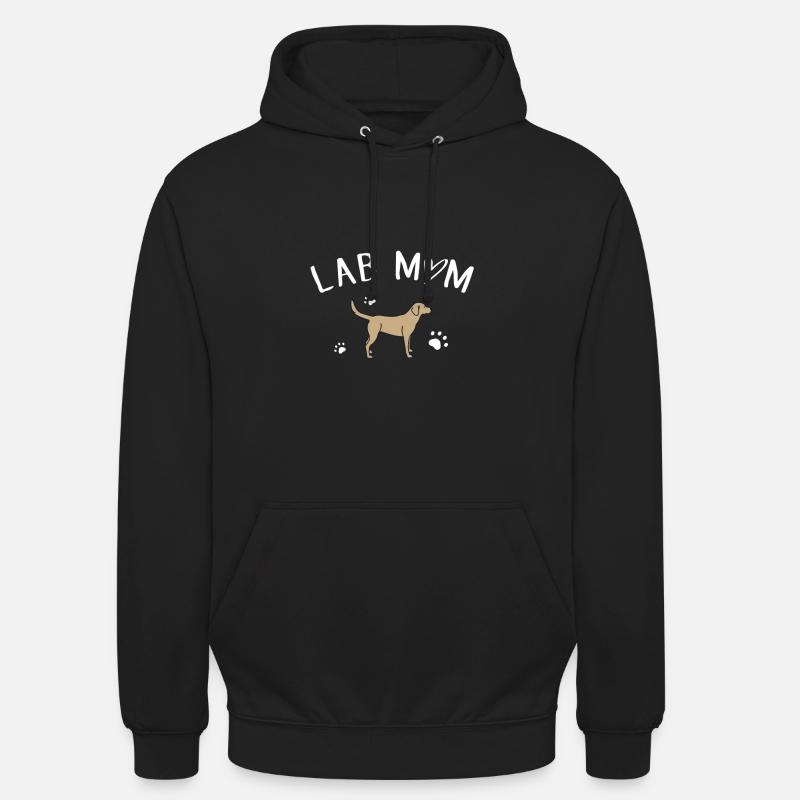 Maman de compagnie - Sweat-shirt à capuche unisexe - noir