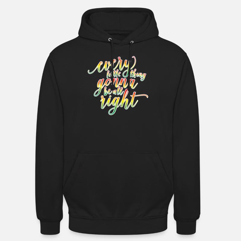 Reggae Rasta Dread Jamaïque - Sweat-shirt à capuche unisexe - noir