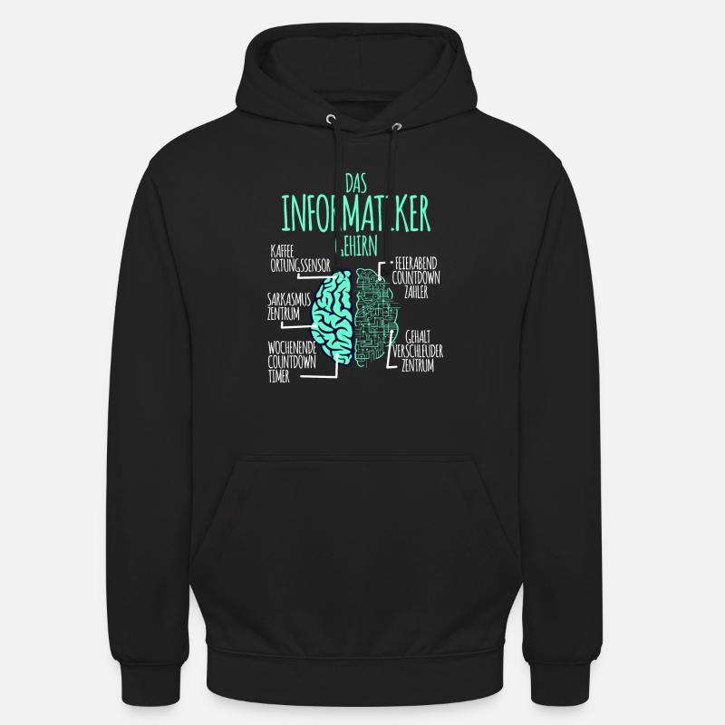 Informatiker Informatik Programmierer Nerd Geek Unisex Hoodie