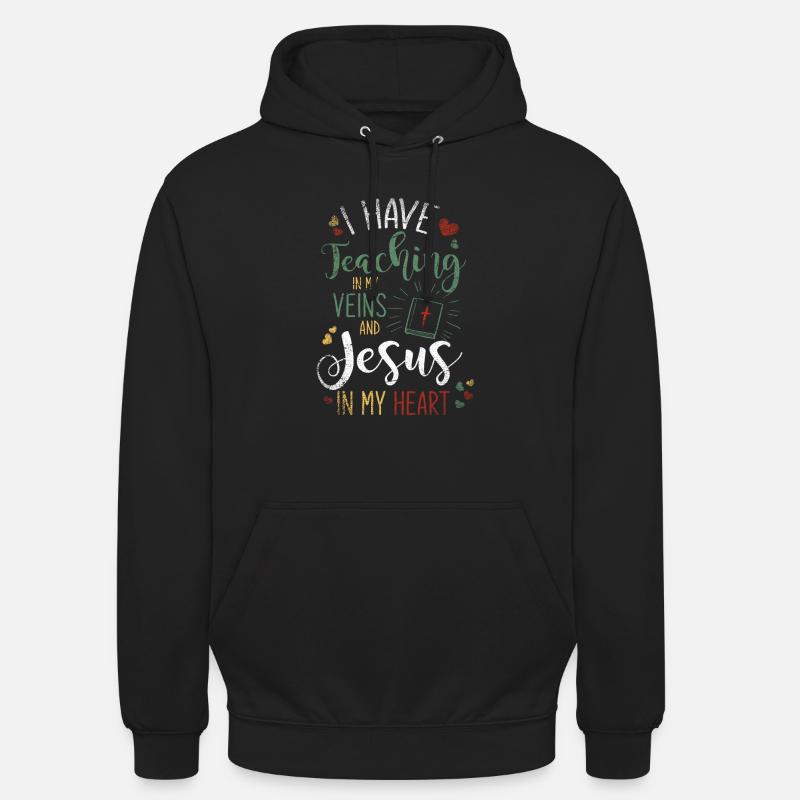 Jesus Gläubig - Unisex Hoodie - Schwarz