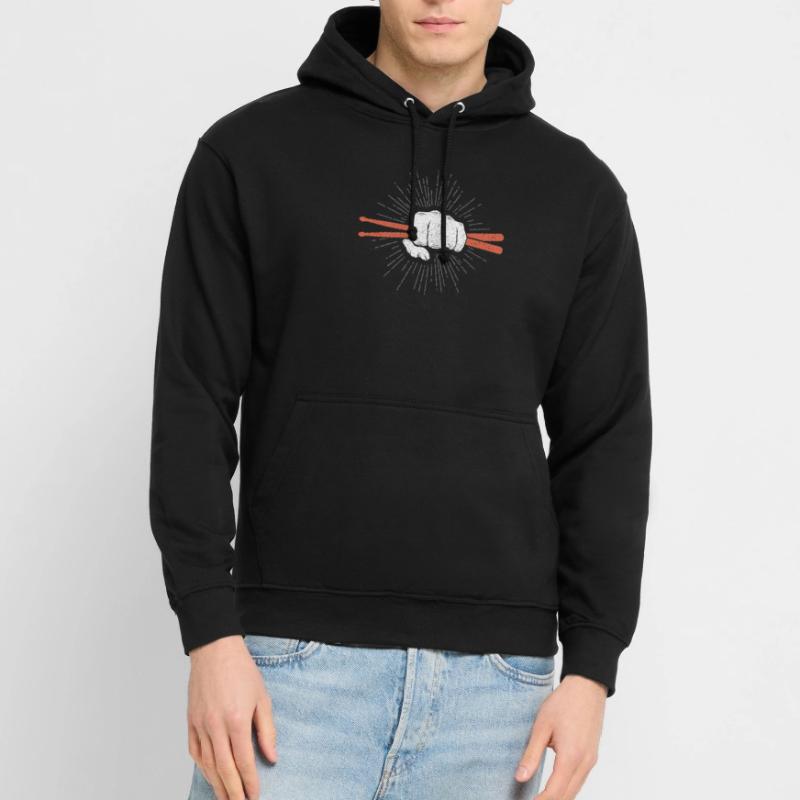 Drummer Schlagzeuger oder Percussionist Geschenk Unisex Hoodie