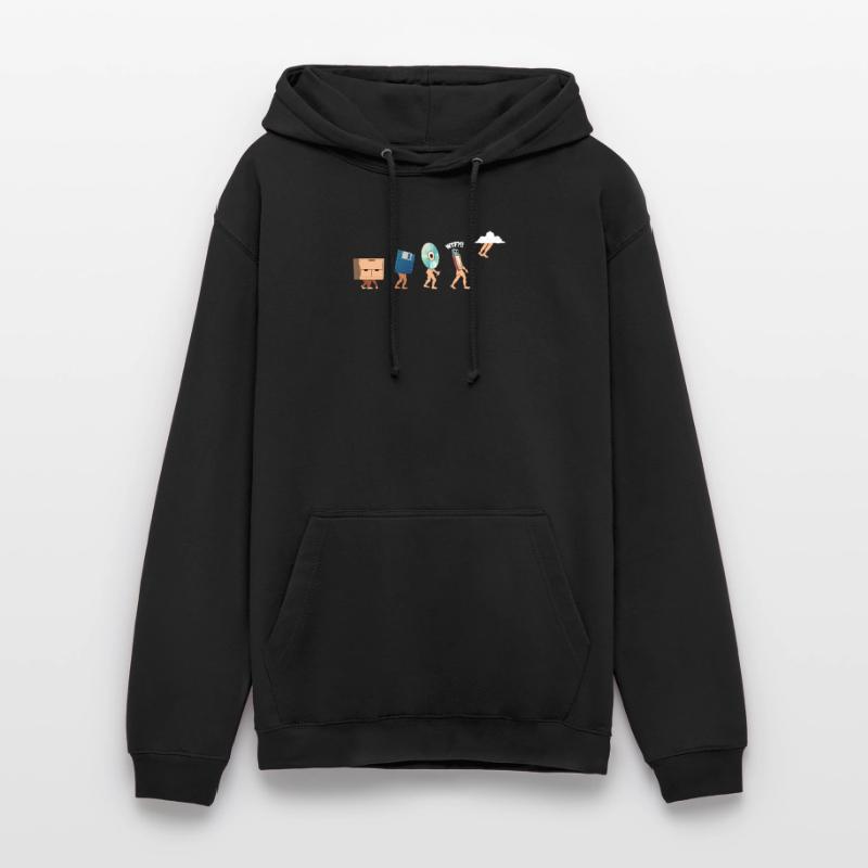 Cloud Computing Evolution - Idée cadeau pour Nerd Sweat-shirt à capuche unisexe