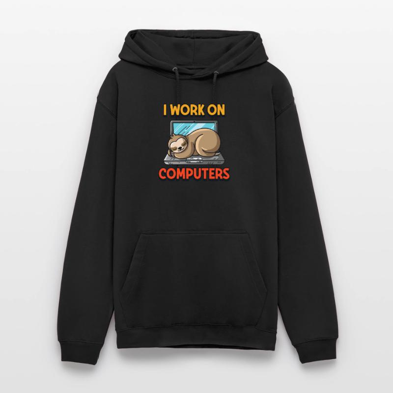 Computer nerd geek programmer nerd gentlemen Unisex Hoodie