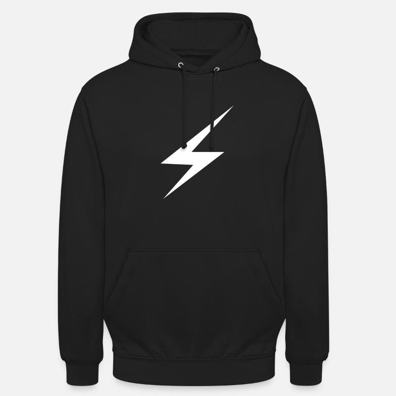 Blitz Lightning - Unisex Hoodie - Schwarz