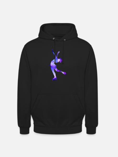 Figure skating gift figure skater girl - Unisex Hoodie - black