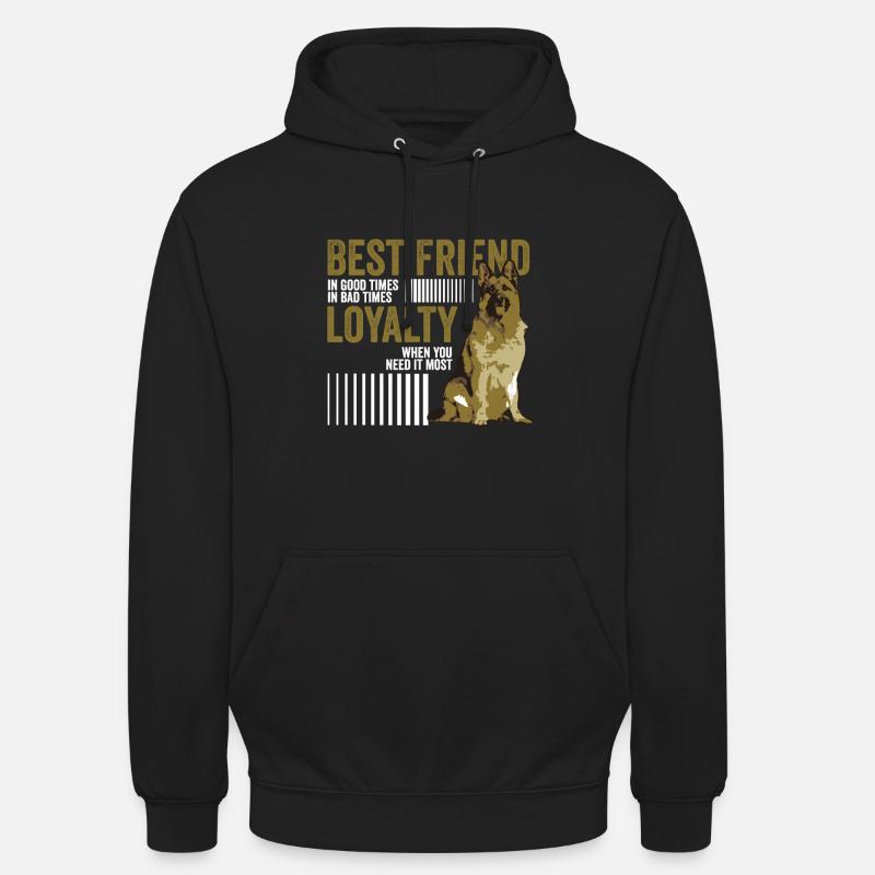 Deutscher Schäferhund - Unisex Hoodie - Schwarz