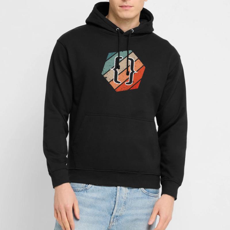 CSS Vintage Web Developer JavaScript et HTML 5 Sweat-shirt à capuche unisexe