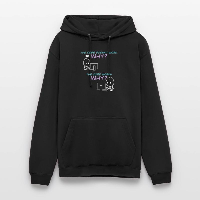 Programmer Code Works Why Sweat-shirt à capuche unisexe