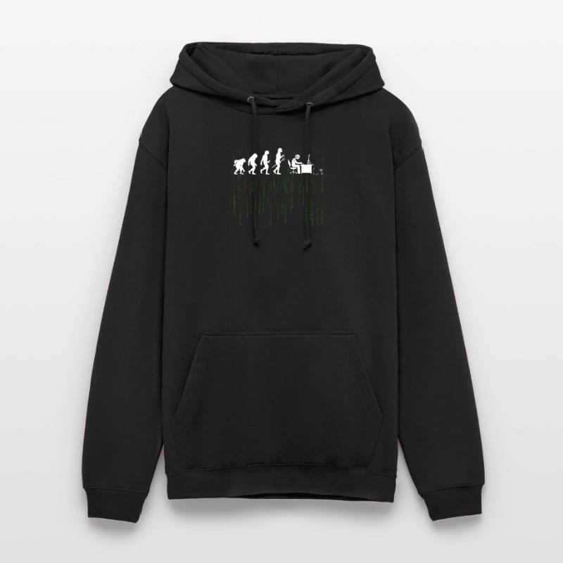 Evolution Computer Enticklung BrushIng Gift Unisex Hoodie