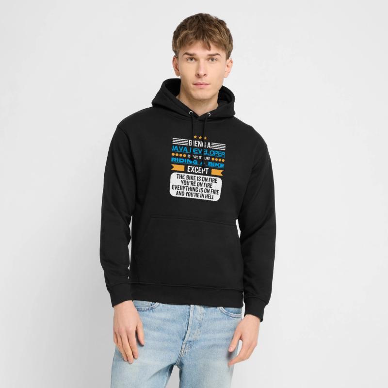 Sweat-shirt à capuche unisexe