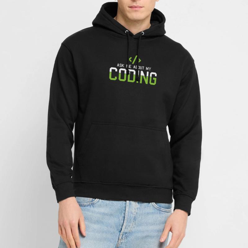 Hacking Programmer Hacker Code Coding Cadeau Sweat-shirt à capuche unisexe