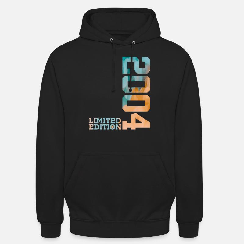 22E ANNIVERSAIRE ÉDITION LIMITÉE 2004 - Sweat-shirt à capuche unisexe - noir