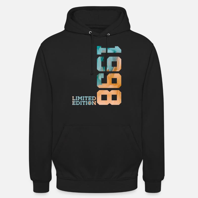 28E ANNIVERSAIRE ÉDITION LIMITÉE 1998 - Sweat-shirt à capuche unisexe - noir