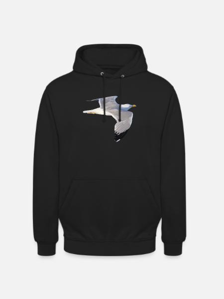 gull - Unisex Hoodie - black