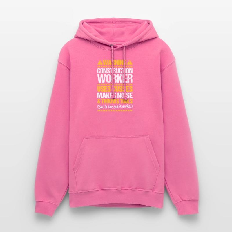 Construction worker Construction construction trade Construction profession Mason Unisex Hoodie