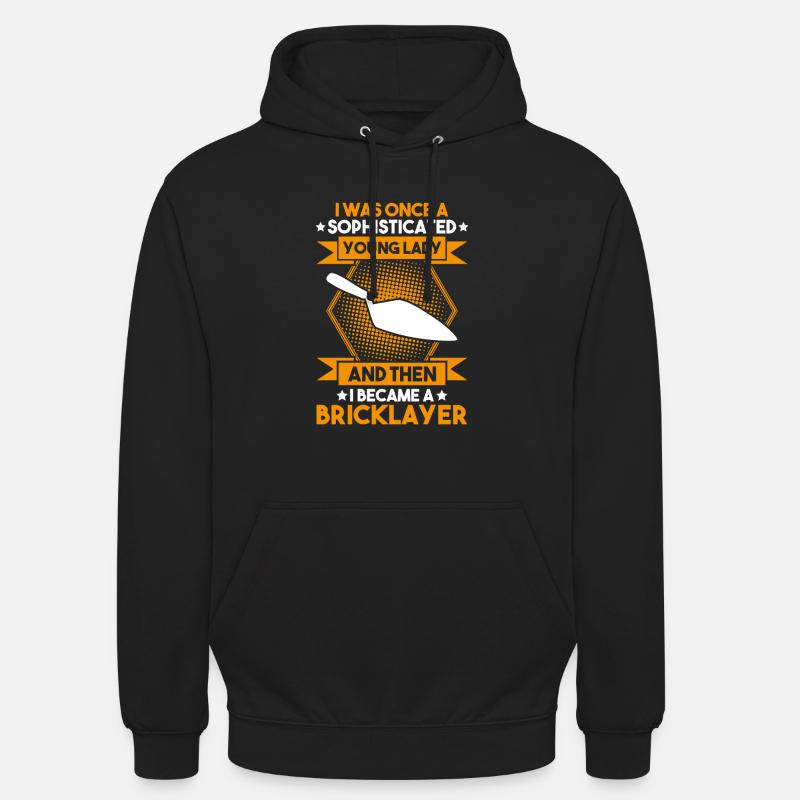 Master Masonry Masonry Bricklayer Mason - Unisex Hoodie - black