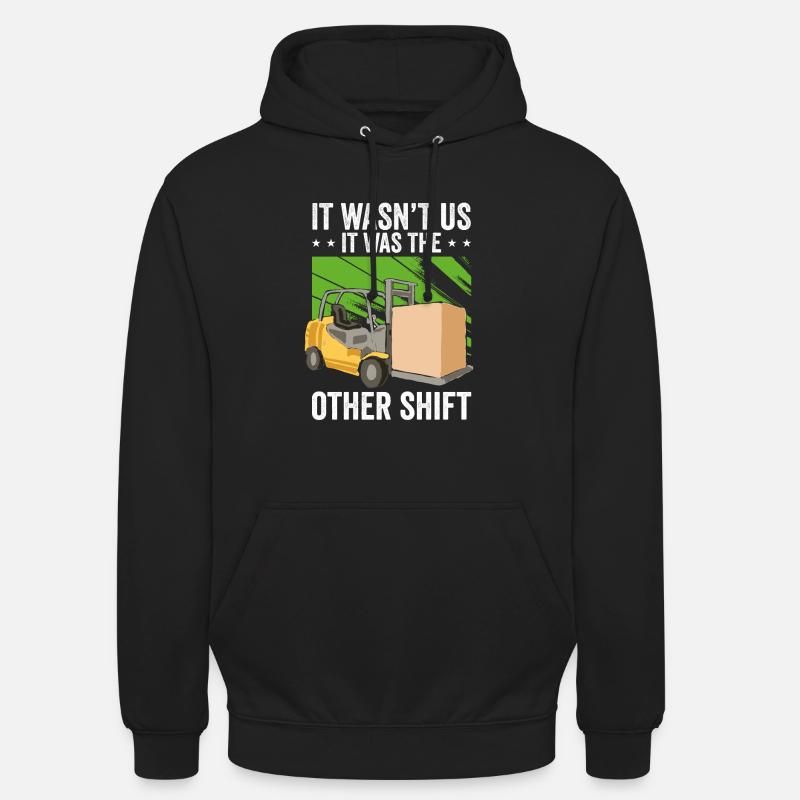 Forklift Operator - Unisex Hoodie - black