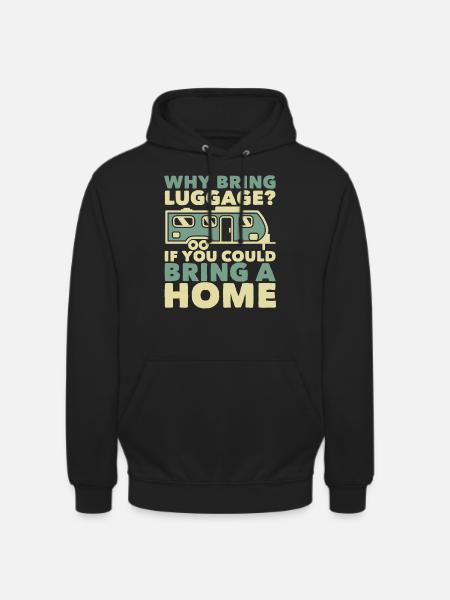 Caravan Camper Camper - Unisex Hoodie - black
